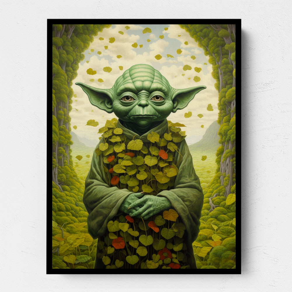 Yoda wall art 2025